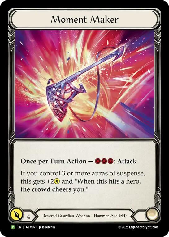 Moment Maker [GEM071] (GEM Pack 3)  Cold Foil | The CG Realm