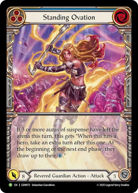 Standing Ovation [GEM072] (GEM Pack 3)  Cold Foil | The CG Realm