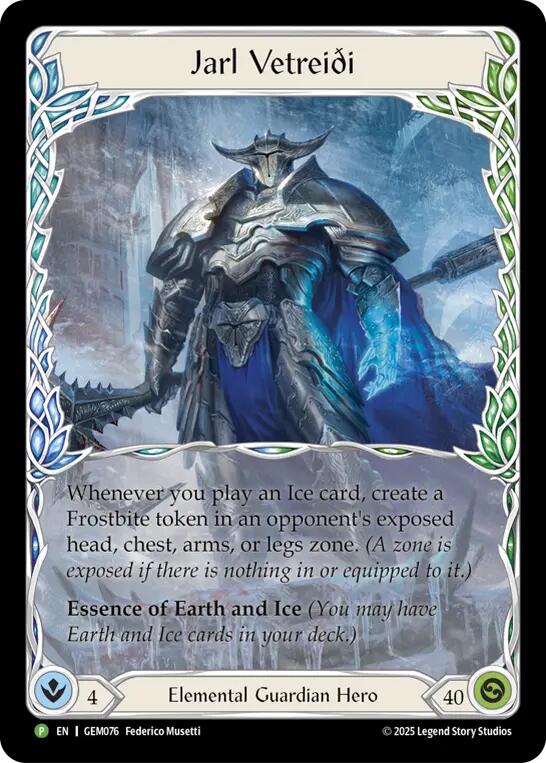Jarl Vetreidi [GEM076] (GEM Pack 3) | The CG Realm