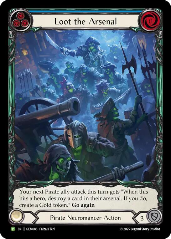 Loot the Arsenal [GEM083] (GEM Pack 3)  Rainbow Foil | The CG Realm