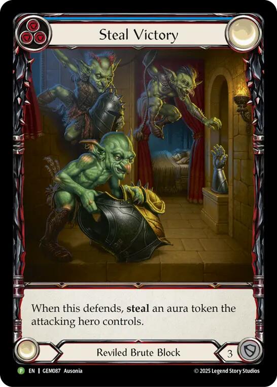 Steal Victory [GEM087] (GEM Pack 3)  Rainbow Foil | The CG Realm