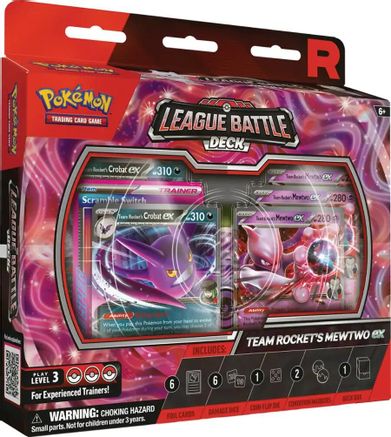League Battle Deck [Team Rocket's Mewtwo ex] (In Store Pickup Only)
