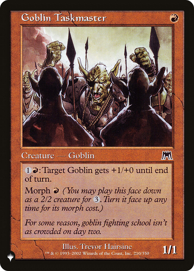 Goblin Taskmaster [The List] | The CG Realm