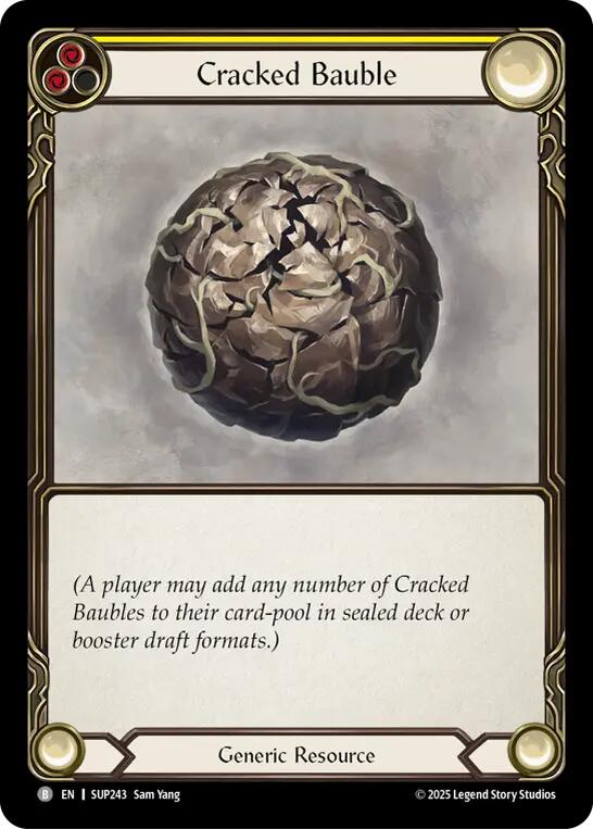 Cracked Bauble [SUP243] (Super Slam) | The CG Realm