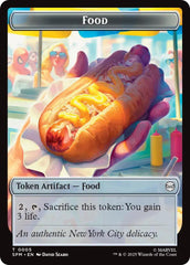 Food // Robot Double-Sided Token [Marvel's Spider-Man Tokens] | The CG Realm