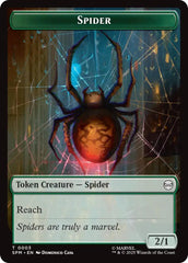 Spider // Treasure Double-Sided Token [Marvel's Spider-Man Tokens] | The CG Realm