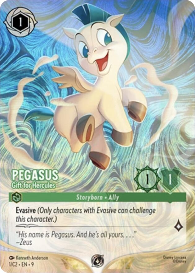 Pegasus - Gift for Hercules (1) [Promo Cards] | The CG Realm