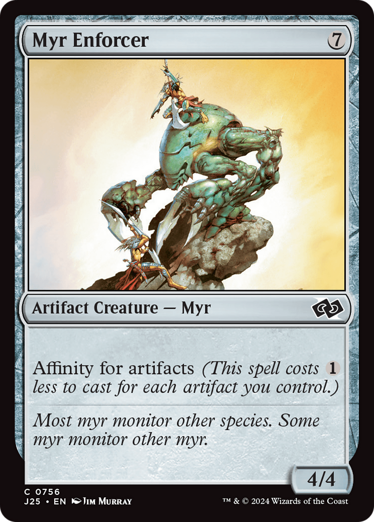 Myr Enforcer [Foundations Jumpstart] | The CG Realm