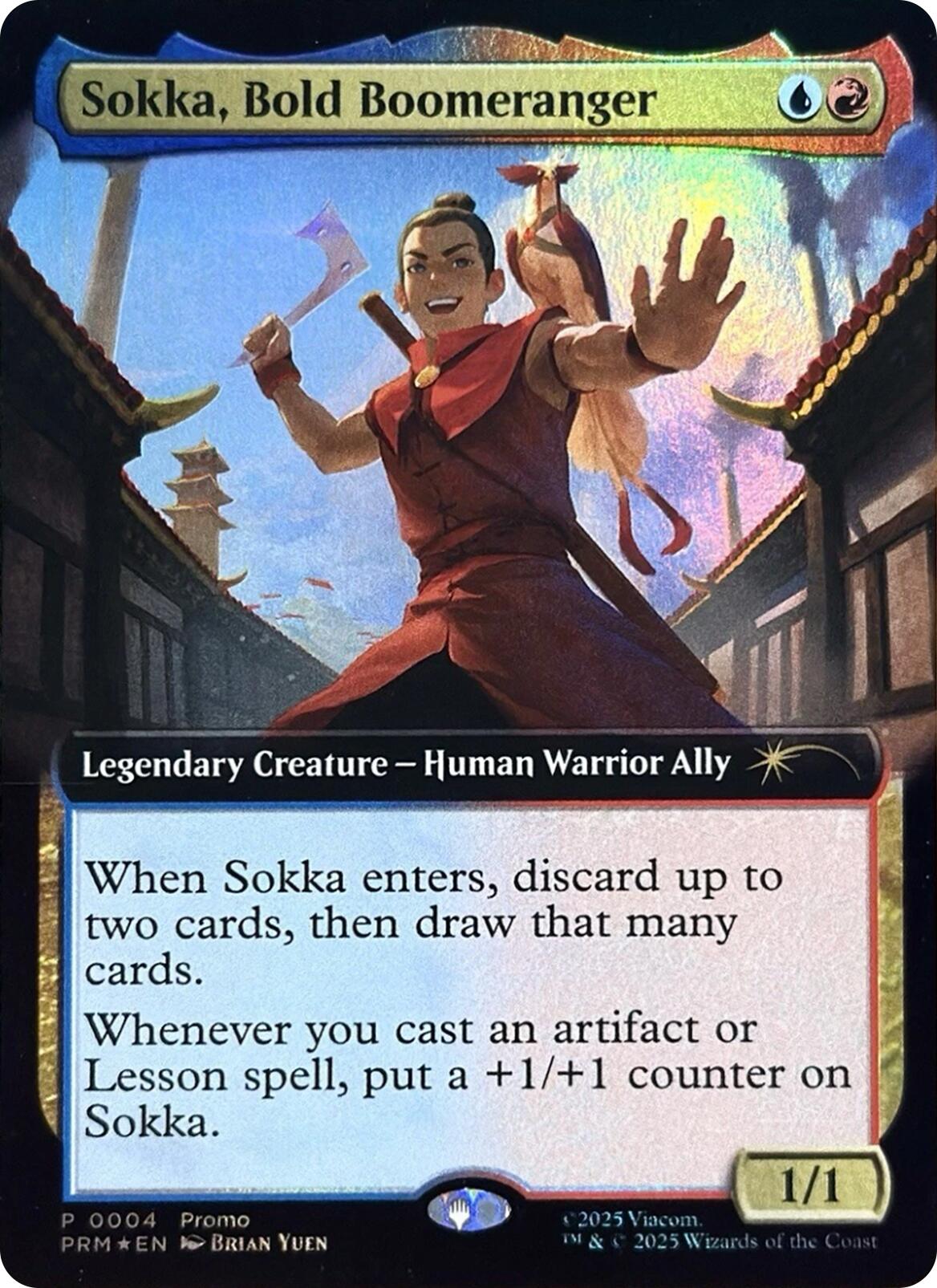 Sokka, Bold Boomeranger (Extended Art) [Media Promos] | The CG Realm