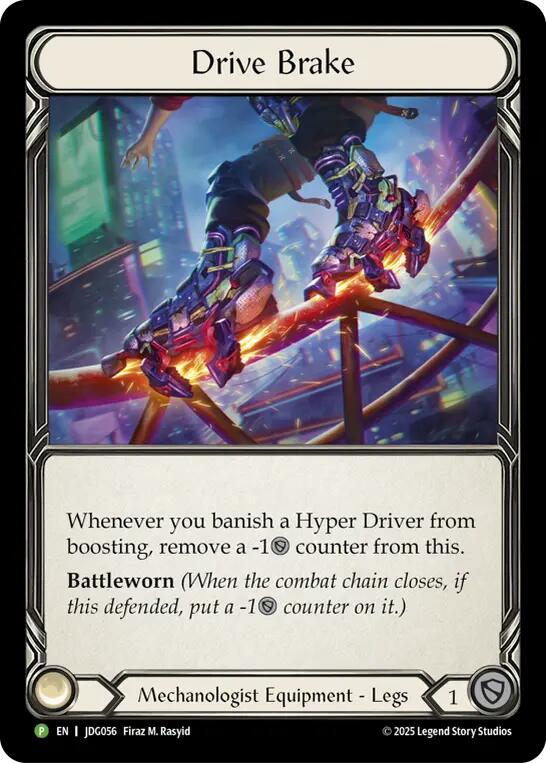 Drive Brake [JDG056] (Promo)  Cold Foil | The CG Realm