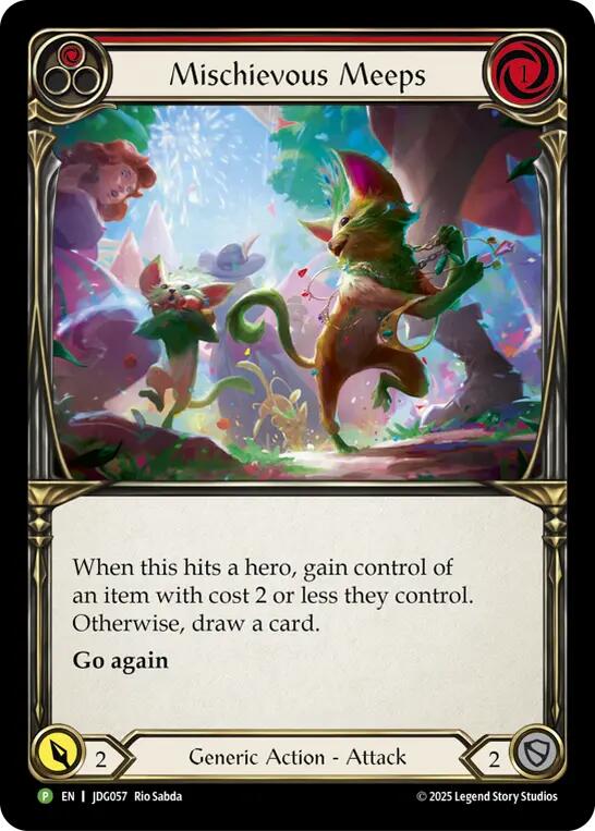 Mischievous Meeps [JDG057] (Promo)  Cold Foil | The CG Realm