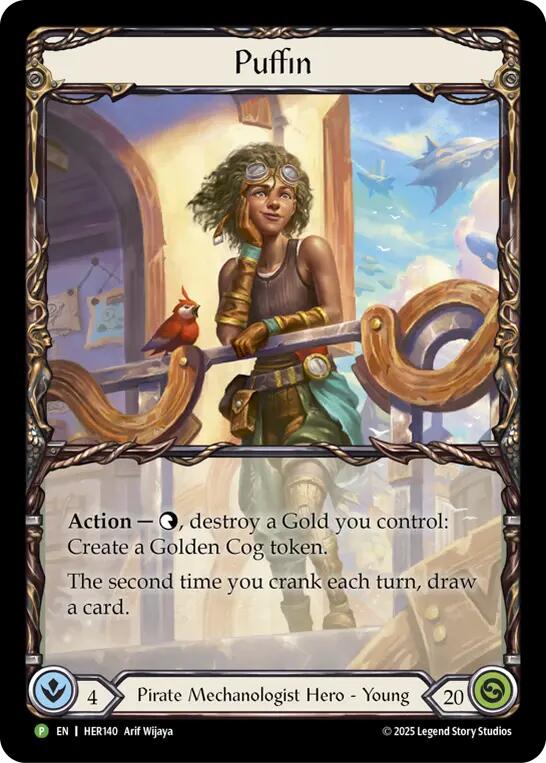 Puffin [HER140] (Promo)  Rainbow Foil | The CG Realm
