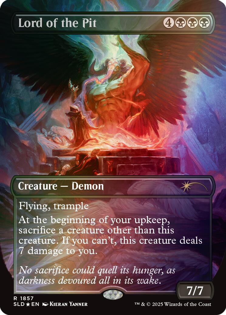 Lord of the Pit (Rainbow Foil) [Secret Lair Drop Series] | The CG Realm