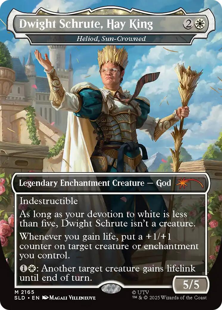 Dwight Schrute, Hay King - Heliod, Sun-Crowned [Secret Lair Drop Series] | The CG Realm