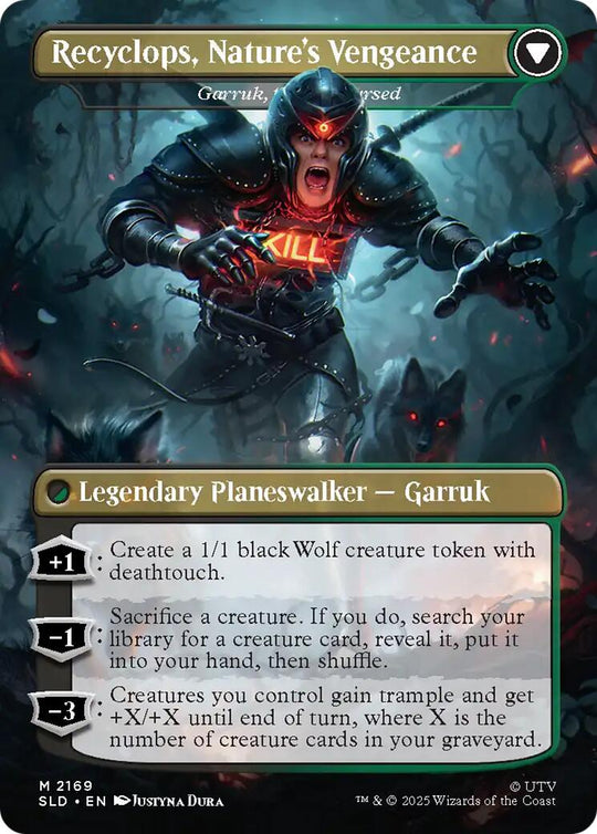 Recyclops, Eco-friendly - Garruk Relentless (SLD-2169) - Secret Lair Drop Series