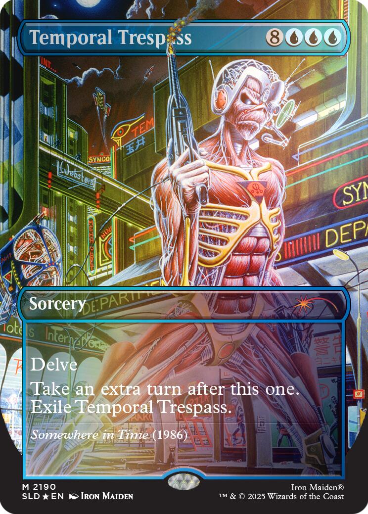 Temporal Trespass (Rainbow Foil) [Secret Lair Drop Series] | The CG Realm