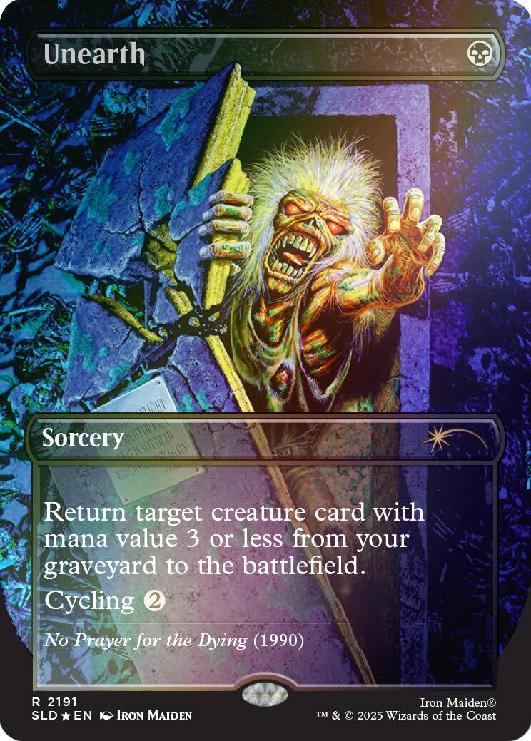 Unearth (Rainbow Foil) [Secret Lair Drop Series] | The CG Realm