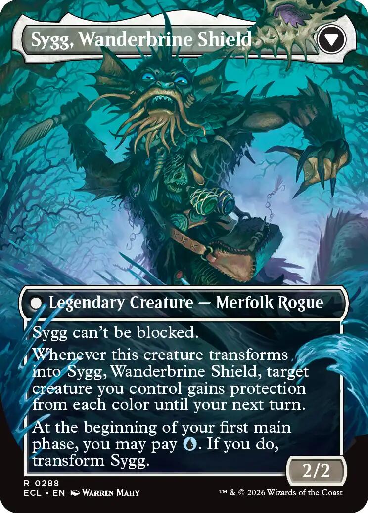 Sygg, Wanderwine Wisdom (Borderless) (ECL-288) - Lorwyn Eclipsed