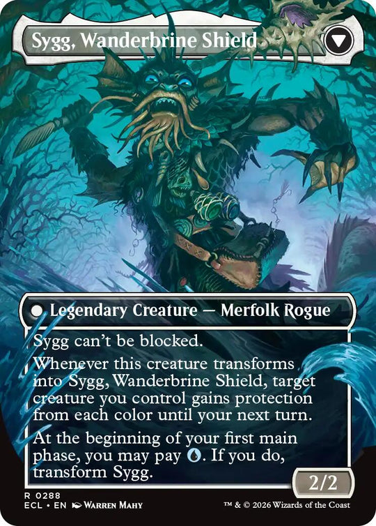 Sygg, Wanderwine Wisdom (Borderless) (ECL-288) - Lorwyn Eclipsed