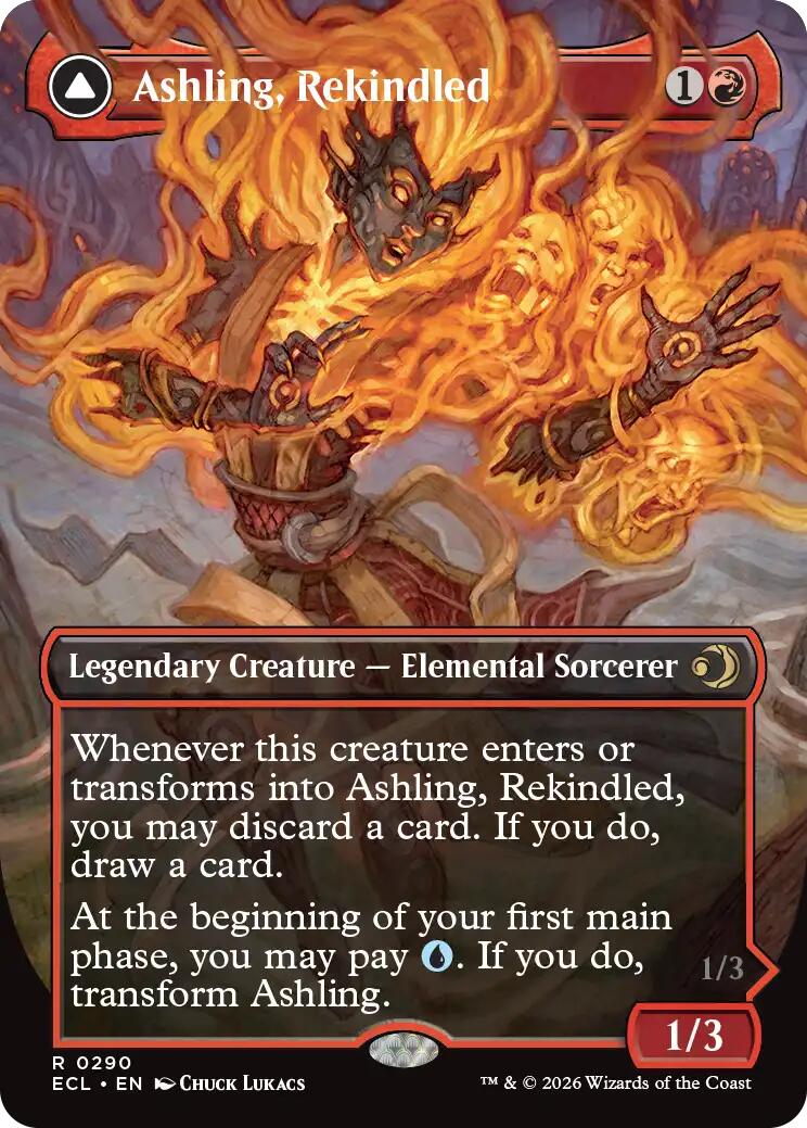 Ashling, Rekindled (Borderless) [Lorwyn Eclipsed] | The CG Realm