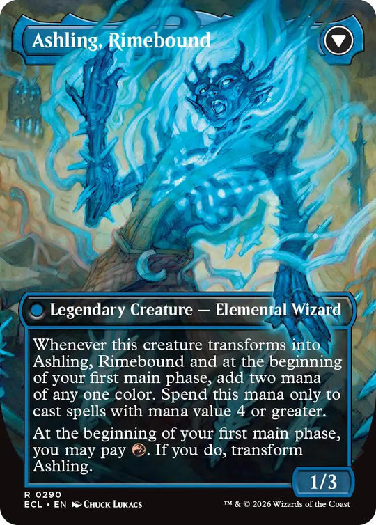 Ashling, Rekindled (Borderless) (ECL-290) - Lorwyn Eclipsed