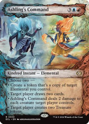 Ashling's Command (Showcase) (ECL-330) - Lorwyn Eclipsed