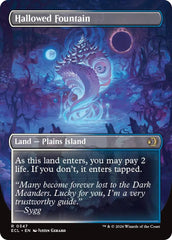 Hallowed Fountain (Borderless) [Lorwyn Eclipsed] | The CG Realm