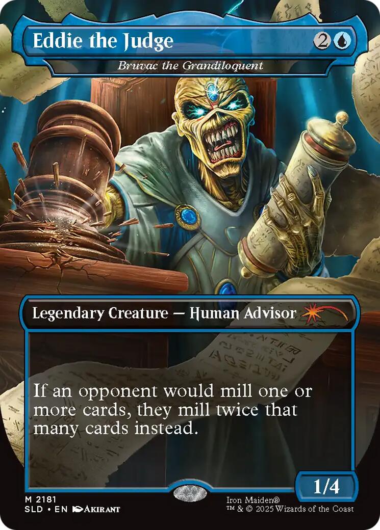 Eddie the Judge - Bruvac the Grandiloquent [Secret Lair Drop Series] | The CG Realm