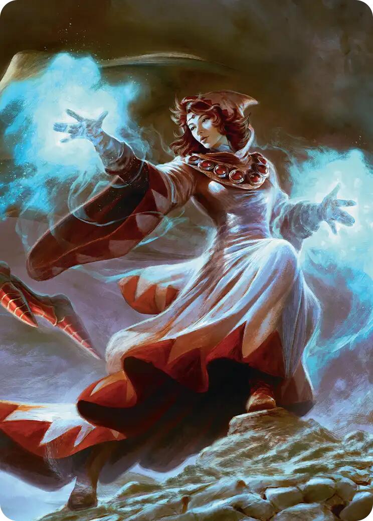 The Destined White Mage Scene Art Card [FINAL FANTASY Art Series] | The CG Realm