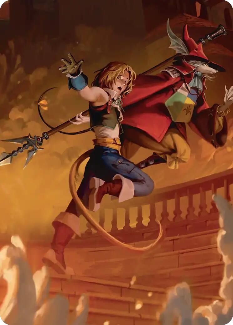 Search for Dagger Scene Art Card [FINAL FANTASY Art Series] | The CG Realm