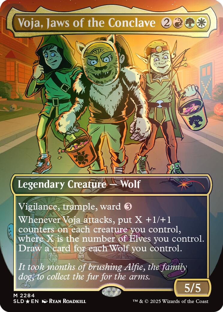 Voja, Jaws of the Conclave (Rainbow Foil) [Secret Lair Drop Series] | The CG Realm