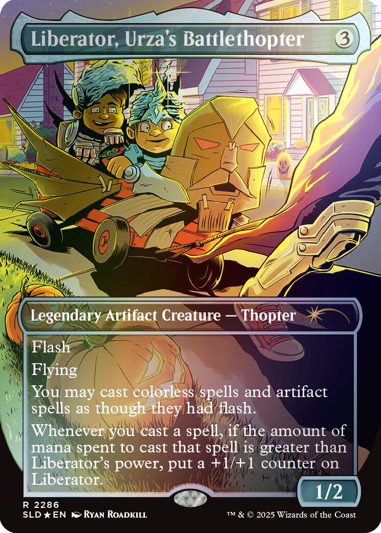 Liberator, Urza's Battlethopter (Rainbow Foil) [Secret Lair Drop Series] | The CG Realm