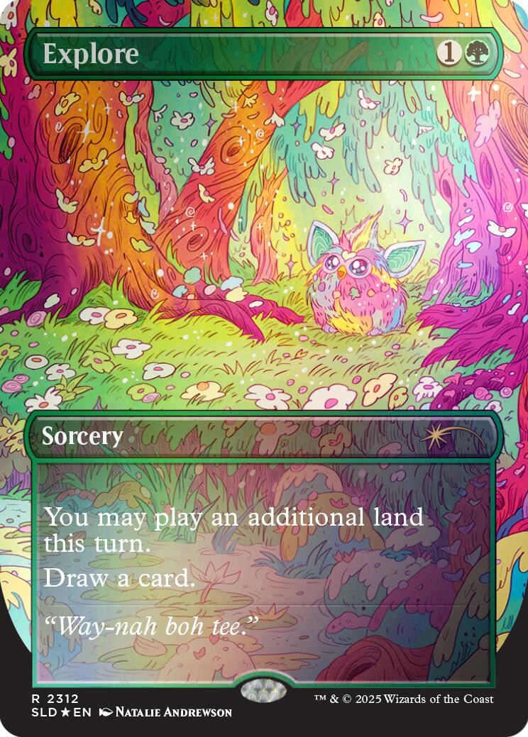 Explore (2312) (Rainbow Foil) [Secret Lair Drop Series] | The CG Realm