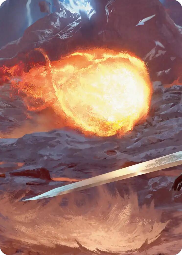Duelist's Flame Scene Art Card [FINAL FANTASY Art Series] | The CG Realm