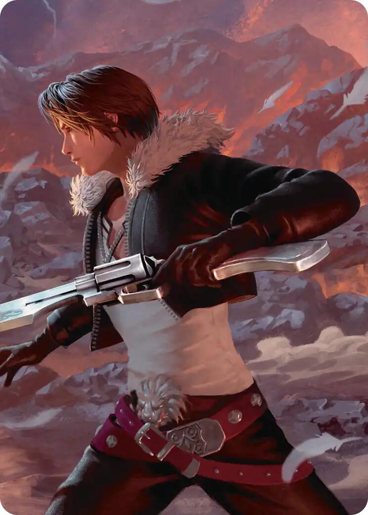 Squall, Gunblade Duelist Scene Art Card [FINAL FANTASY Art Series] | The CG Realm