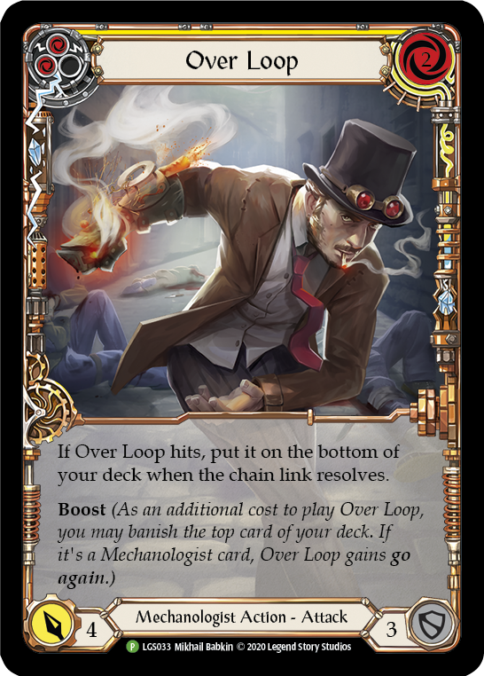 Over Loop (Yellow) [LGS033] (Promo) | The CG Realm