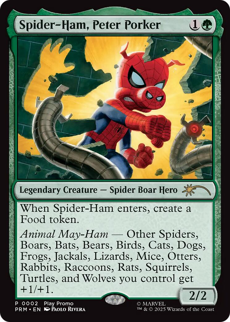 Spider-Ham, Peter-Porker [Wizards Play Network 2025] | The CG Realm