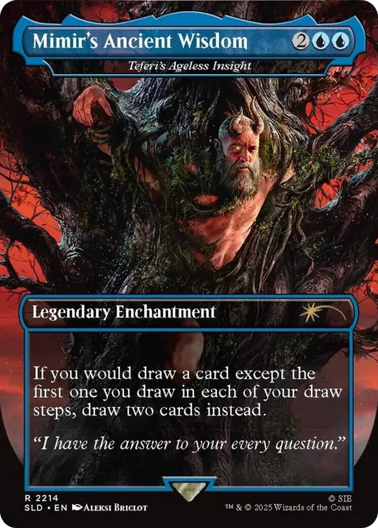 Mimir's Ancient Wisdom - Teferi's Ageless Insight (SLD-2214) - Secret Lair Drop Series