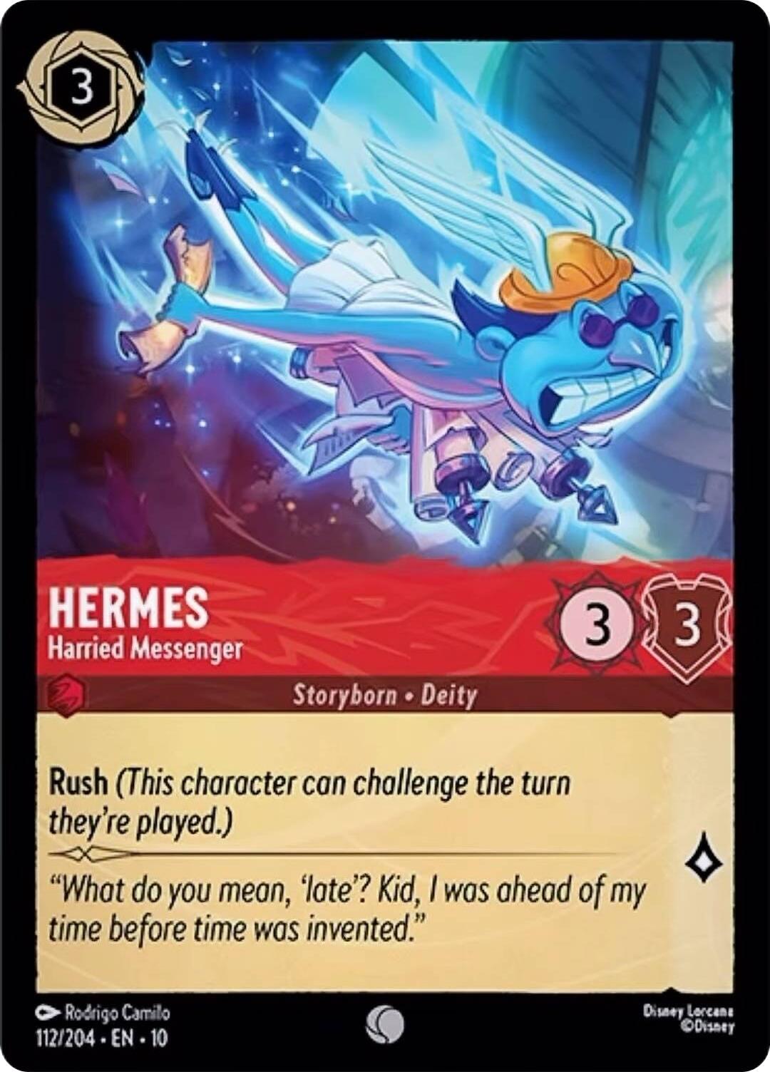 Hermes - Harried Messenger (112/204) [Whispers in the Well] | The CG Realm