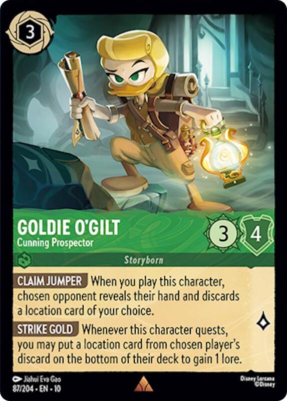 Goldie O'Gilt - Cunning Prospector (87/204) [Whispers in the Well] | The CG Realm