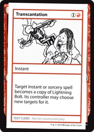 Transcantation (2021 Edition) [Mystery Booster Playtest Cards] | The CG Realm