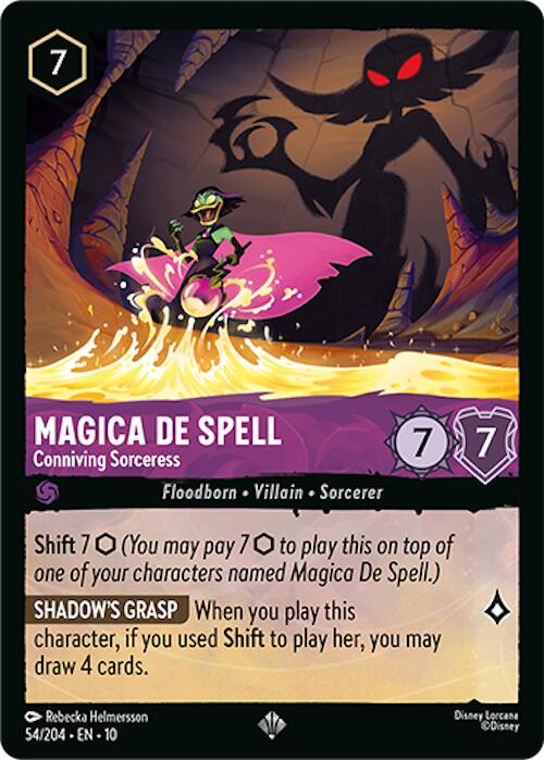 Magica De Spell - Conniving Sorceress (54/204) [Whispers in the Well] | The CG Realm