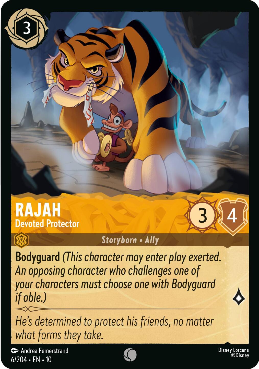 Rajah - Devoted Protector (6/204) [Whispers in the Well] | The CG Realm