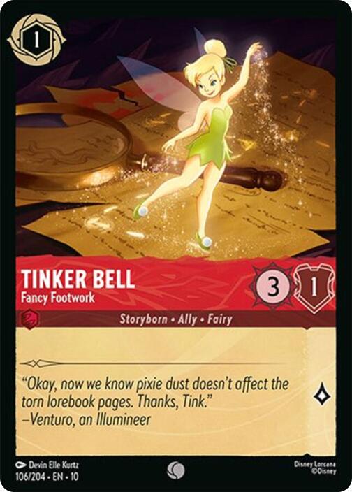 Tinker Bell - Fancy Footwork (106/204) [Whispers in the Well] | The CG Realm