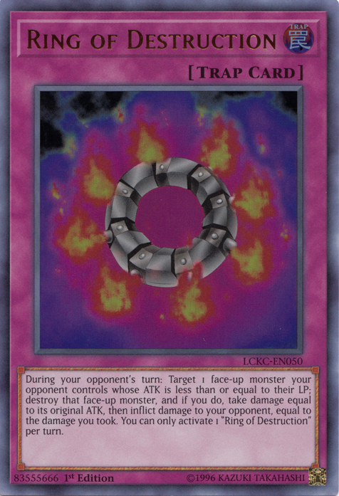 Ring of Destruction [LCKC-EN050] Ultra Rare | The CG Realm