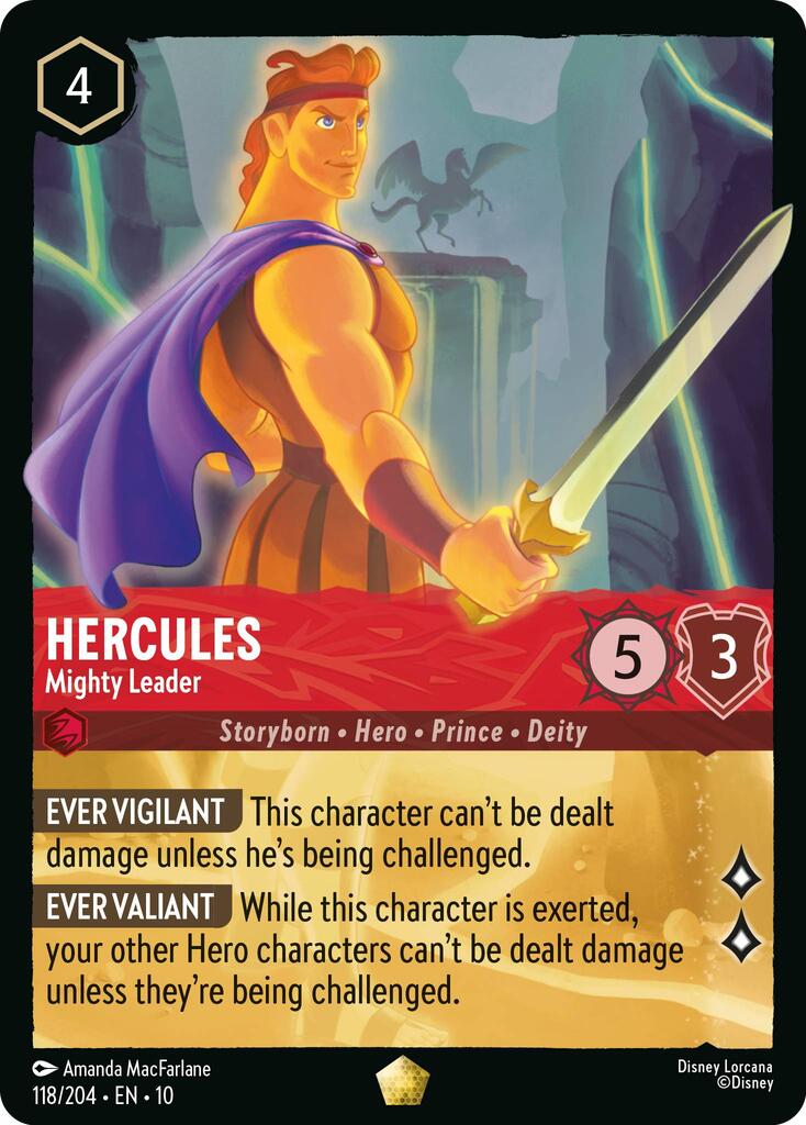 Hercules - Mighty Leader (118/204) [Whispers in the Well] | The CG Realm