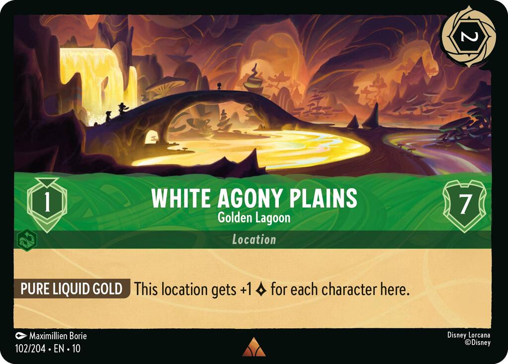 White Agony Plains - Golden Lagoon (102/204) [Whispers in the Well] | The CG Realm