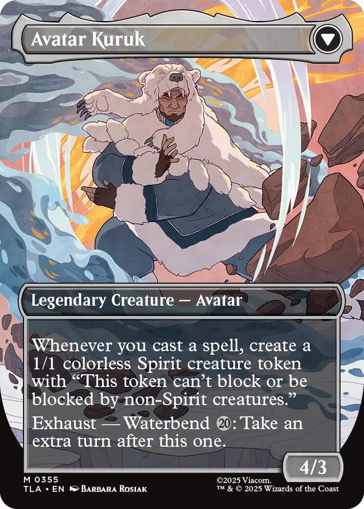 The Legend of Kuruk (Borderless) (TLA-355) - Avatar: The Last Airbender