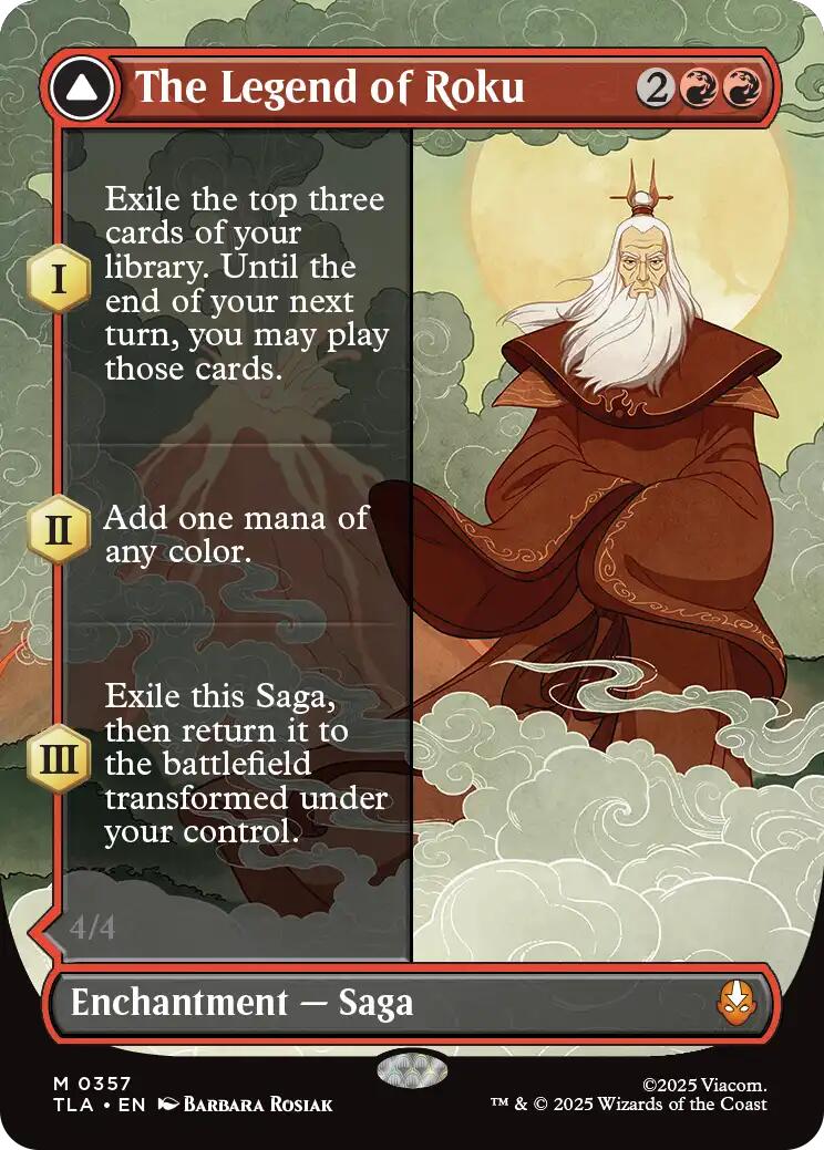 The Legend of Roku (Borderless) [Avatar: The Last Airbender] | The CG Realm