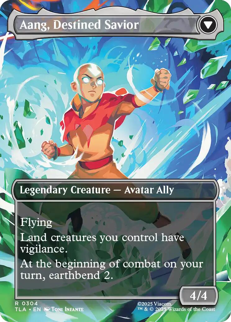 Aang, at the Crossroads (Borderless) [Avatar: The Last Airbender] | The CG Realm